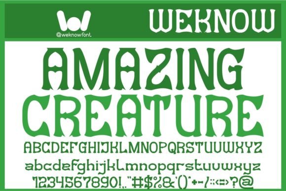 Amazing Creature: A Bold Choice for Modern Web Design