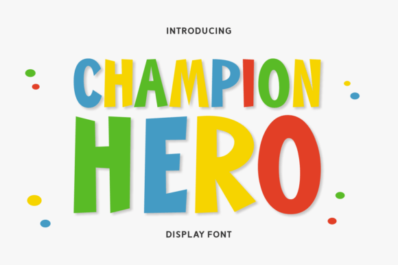 Champion Hero: A Font That Elevates Your Web Design
