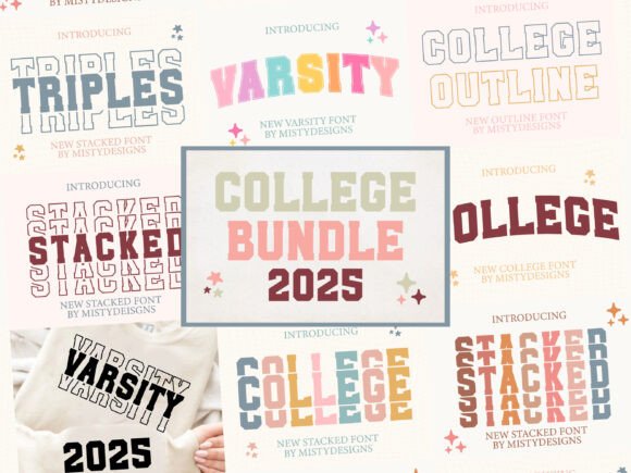 College Set: A Versatile Display Font for Editorial Design