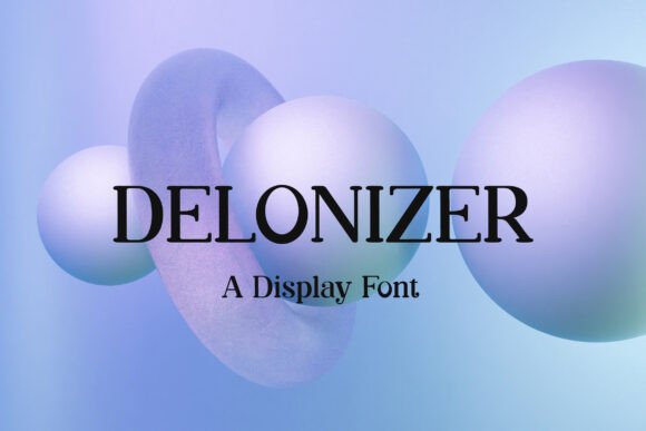 Delonizer: The Font That Elevates Your Brand