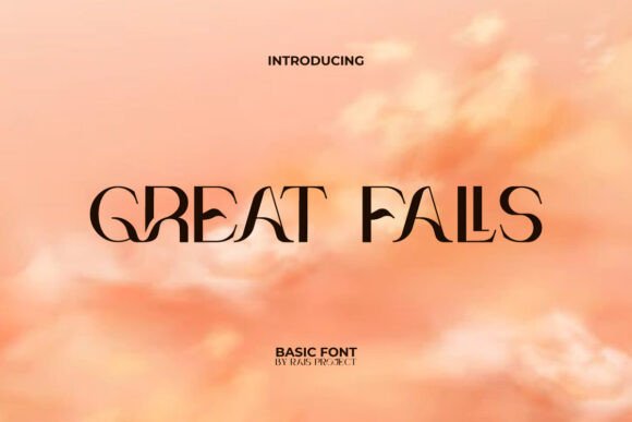 Great Falls Font: Elevating Your Digital Design with Modern Elegance