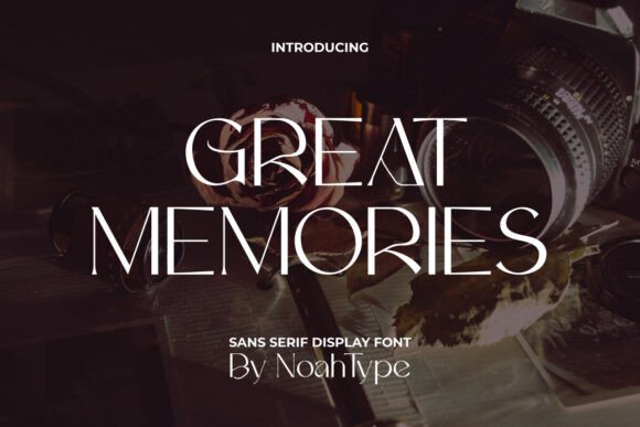 Great Memories Font: A Modern Minimalist Choice for Editorial Design