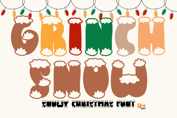 Grinch Snow: A Festive Font for Digital Branding