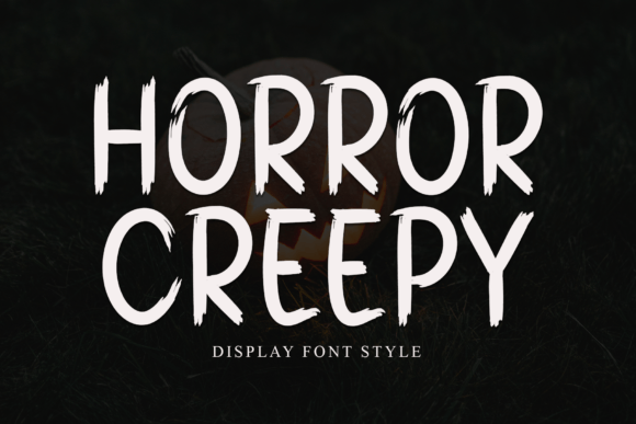 Horror Creepy: A Spooky Font for Digital Design