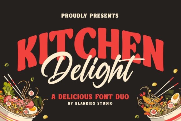 Kitchen Delight: A Font That Adds Flavor to Your Digital Brand