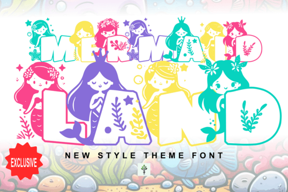 Mermaid Land: A Magical Font for Digital Marketing