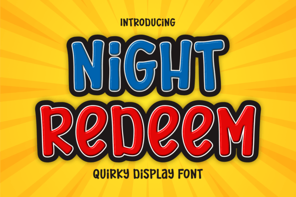 Night Redeem Font Review: A Bold Statement in Typography