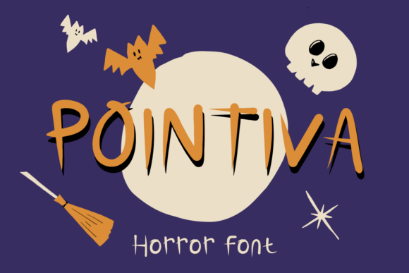 Pointiva: A Spine-Chilling Font for Dark, Bold Web Design