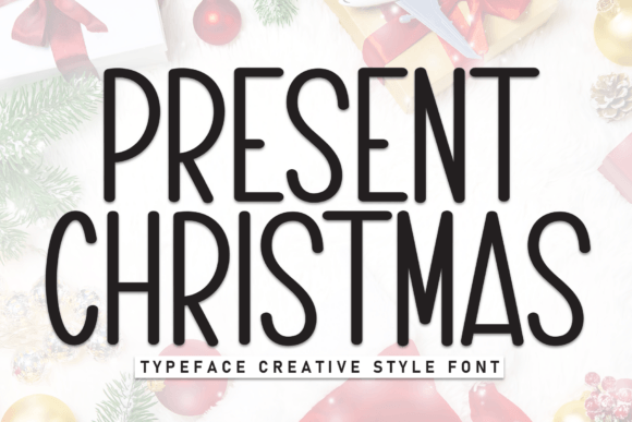 Present Christmas: A Warm, Handwritten Display Font for Branding