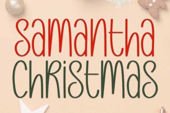Samantha Christmas: A Bold Display Font for Dynamic Web Design