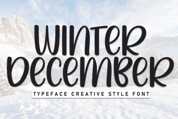 Winter December: A Font for Whimsy and Readability