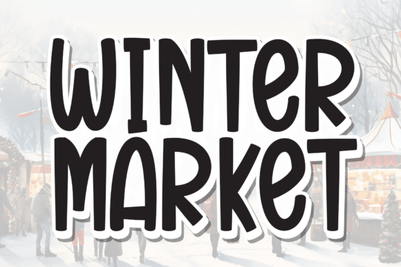 Winter Market: A Handwritten Font for Editorial Elegance